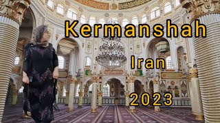 Kermanshah visiting the historical market and the only Ottomanstyle mosque in Iran، part 2 [upl. by Nnylamme]