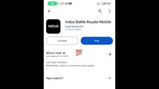 indus battle royale game ko kaise download karen 🥺 game ka link comment box ma hai [upl. by Yorgos634]