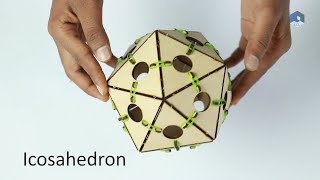 Icosahedron  Explore Geometry with Polyhedron [upl. by Alyk692]