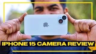 iPhone 15 Plus Camera Review  Best iPhone for Vloggers  iPhone 15 Camera Best Features  Hindi [upl. by Oicinoid]