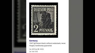 stamps briefmarken timbre value and catallog nr  germany deustche reich [upl. by Cornew]