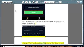 Set up StrongVPN for iOS [upl. by Ahsoem]