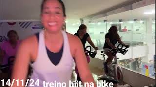 treino hiit na bike spinning academia [upl. by Dov]