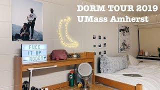 2019 COLLEGE DORM TOUR UMass Amherst  Amber Rose [upl. by Perrine552]