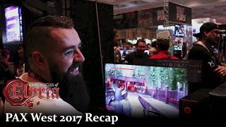 Chronicles of Elyria PAX West 2017 Recap [upl. by Enitsirk]