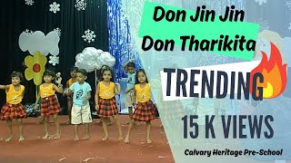 Don Jin Jin Don Tharikita  Dance By The LKG Calvarians  End  Of The  Year Concert 2023 [upl. by Atekin264]