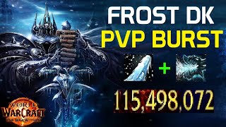 How to BURST as a Frost DK in PVP  The War Within Guide HIGHEST RATED DK WORLD [upl. by Kurtz]