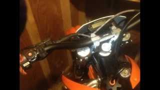 KTM SXF 350 ENDURO LIGHTING KIT FROM SICASS RACING [upl. by Col]