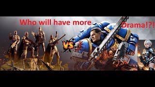 Space Marine 2 VS Helldivers 2 Who will have more drama [upl. by Baxie]