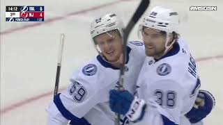 Nikita Kucherov sets up Guentzels goal vs Devils 22 oct 2024 [upl. by Irma]