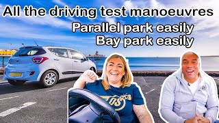 All the Driving test maneuvers uk  Every Manoeuvre Explained TWICE [upl. by Eniretak]