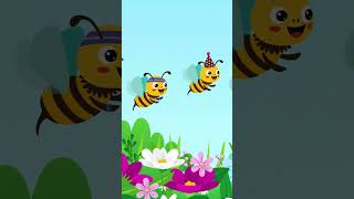 🐝🐝Bees Go Buzzing  Part 9  Little Fish Tales  nurseryrhymes [upl. by Ilenna]