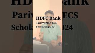 HDFC Bank Scholarship for Every Students [upl. by Perdita]