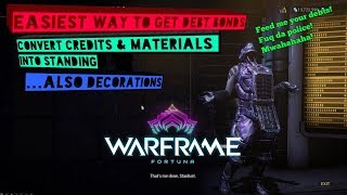 Warframe Easiest Source of Debt Bonds [upl. by Elleinahc]