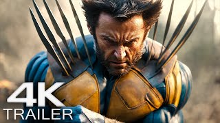 DEADPOOL amp WOLVERINE Trailer 2024 Extended  4K UHD [upl. by Ahsauqal]