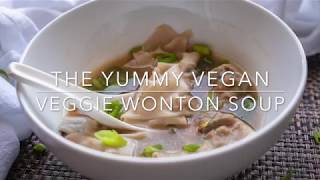 Vegan Wonton Soup [upl. by Daughtry]