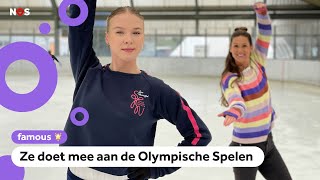 Kunstschaatsster Lindsay van Zundert beantwoordt vragen van kinderen [upl. by Nonad]