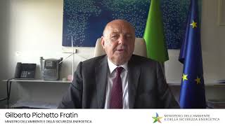 Contributo Min Pichetto Fratin  MASE  Biometano per la mobilità sostenibile  Convegno Federmetano [upl. by Lindgren]