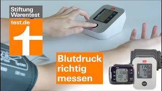 Blutdruck richtig messen mit HandgelenkBlutdruckmesser und Oberarmgerät Test Blutdruckmessgeräte [upl. by Selina]