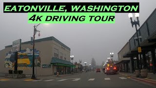 Eatonville Washington  4k Driving Tour  Dashcam [upl. by Justina]