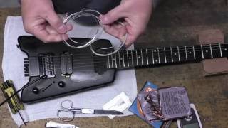 Steinberger Guitar Set Up Episode 1 [upl. by Snook]