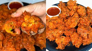 MUTTON FAT PAKODA RECIPE  MUTTON CHARBI PAKODA RECIPE  MUTTON FAT  HOW TO MAKE MUTTON FAT PAKODA [upl. by Massimiliano920]