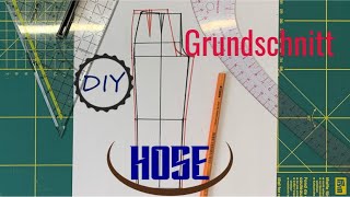 DIY Grundschnitt Hose selber erstellen [upl. by Aisel]