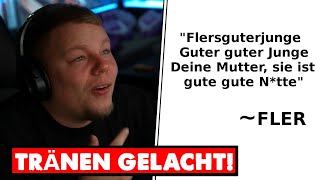 LACHFLASH 😂 Die schlechtesten Deutschrap Lines  Tanzverbot Reagiert  Stream Highlights [upl. by Laeynad]