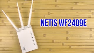 Распаковка Netis WF2409E [upl. by Naerol]