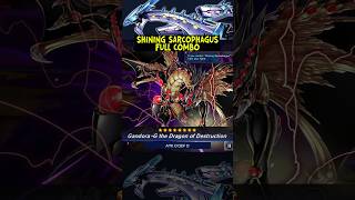 SHINING SARCOPHAGUS FULL COMBO POTENTIAL yugioh apt yugiohmasterduel masterduel yugiohtcg [upl. by Delainey]