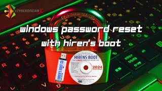 CARA RESET PASSWORD WINDOWS TANPA INSTALL ULANG MENGGUNAKAN HIRENS BOOT CD [upl. by Ecyal609]