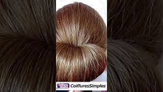 Elegant Low Bun for Medium Hair [upl. by Chryste]