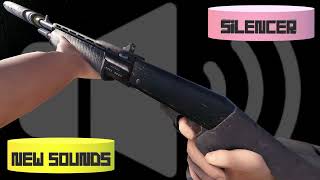 【NEW】Spas12 Shotgun silenced｜Rust Sound Effect｜normal｜RustSFX [upl. by Rhetta]