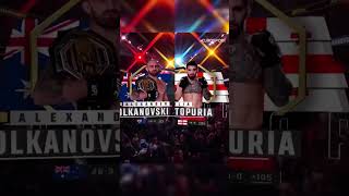 Topuria vs Volkanovski 🔥🔥🔥 [upl. by Akemahc]