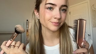 ASMR Salon Roleplay✂️ hair makeup nails fast and aggressive [upl. by Eiro]