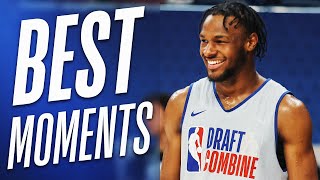 Best Plays From The 2024 NBA Draft Combine Scrimmages [upl. by Franciscka]