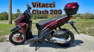 Best EFI Gas Scooter of 2023  Vitacci Clash 200  Oh Yeah Its Fast And Cheap [upl. by Devland659]