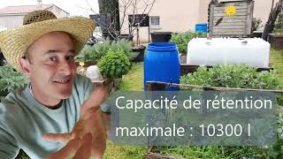 Mes Systèmes de récupération deau de pluie cumulent 10300 litres [upl. by Ak182]