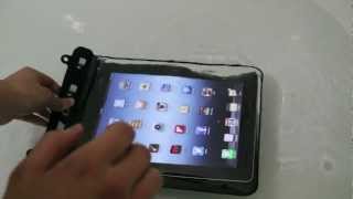 OverBoard Waterproof iPad Case Underwater Test of The new iPad 2012 3rd Gen [upl. by Isman]