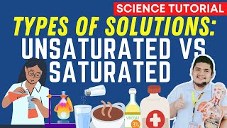 SATURATED AND UNSATURATED SOLUTIONS GRADE 7 SCIENCE TAGALOG [upl. by Uy]