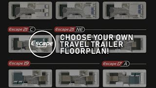 Choose Your Own Travel Trailer Floorplan [upl. by Aiyekal]