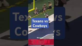 Texans vs Cowboys cowboys texans shorts NFL highlights [upl. by Zarger]