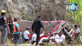 Tragedia en San Martín Jilotepeque Chimaltenango en accidente que dejó 44 muertos [upl. by Niveb]