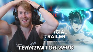 TERMINATOR ZERO  Official Trailer • Reaction [upl. by Nelloc]