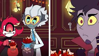 Niffty is nice to Adam for once 😨💕 Hazbin HotelHelluva Boss • COMIC DUB [upl. by Hiroko551]