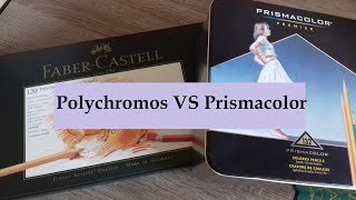 Polychromos VS Prismacolor [upl. by Halimaj398]