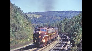 Altoona Railfest PRR E8s Passenger Special NS Pittsburgh Line GallitzinPA Oct 5 2002 Part 1 [upl. by Akived509]