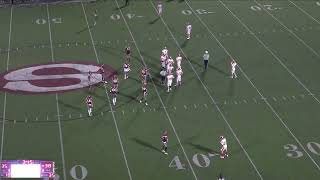 Springdale High School vs Farmington High School Mens Varsity Football [upl. by Kelula149]