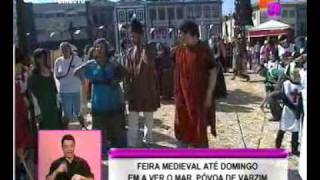 Reportagem  Feira Medieval  Praça da Alegria [upl. by Talyah]