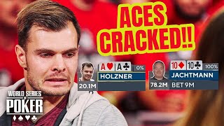 Aces Cracked at World Series of Poker Main Event Final Table [upl. by Minton]